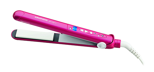Grundig Glätteisen in pink