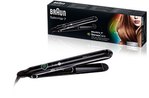 Braun Glätteisen Verpackung